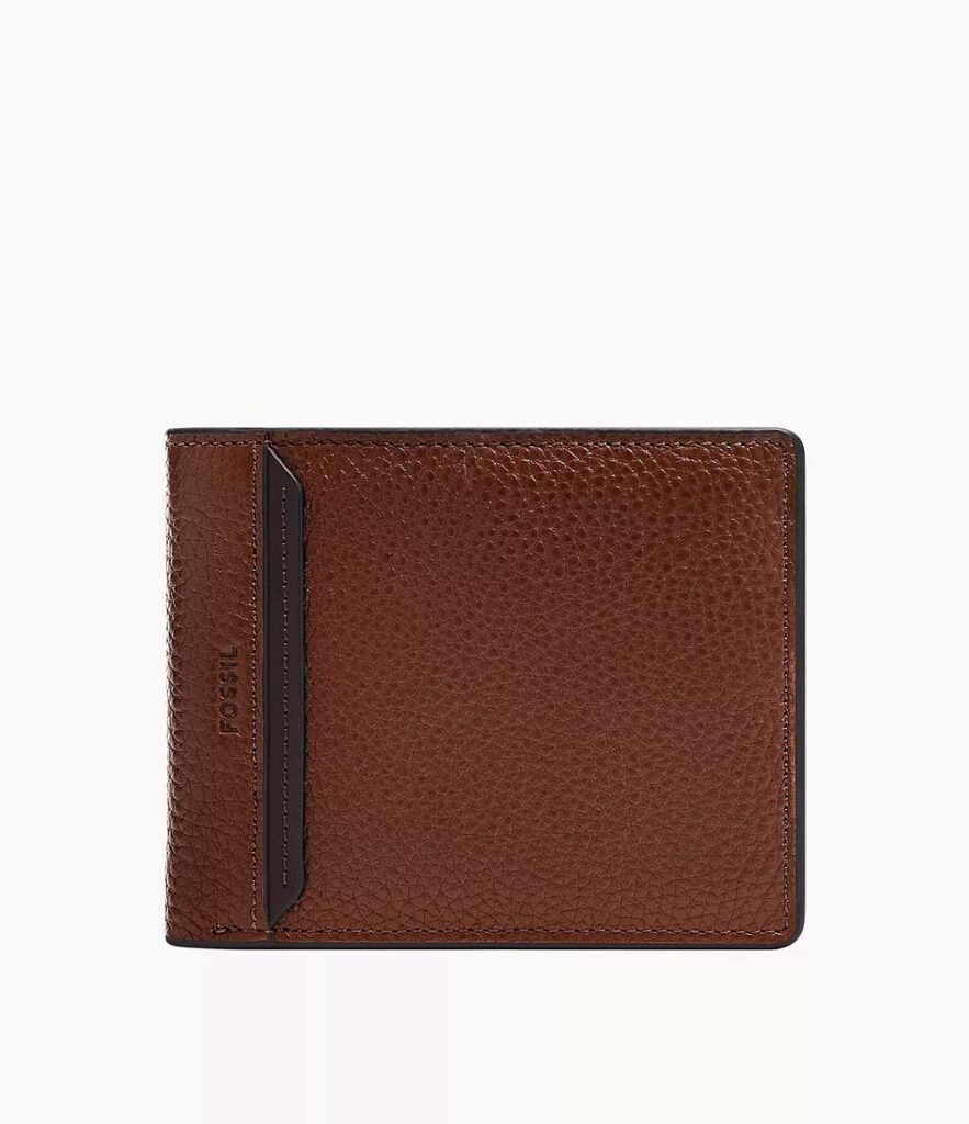 Cartera plegable Huntington con visor para Identificación
