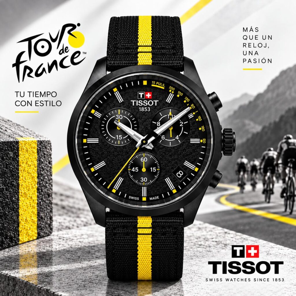 Reloj Tissot cronógrafo edición Tour de France