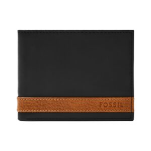 Cartera Plegable de Cuero con Identificación ML3644001
