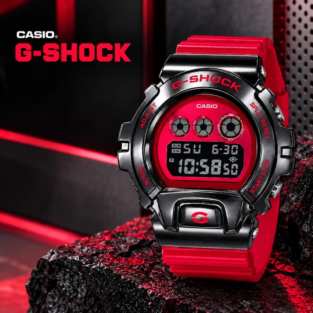 Reloj Casio G-Shock rojo